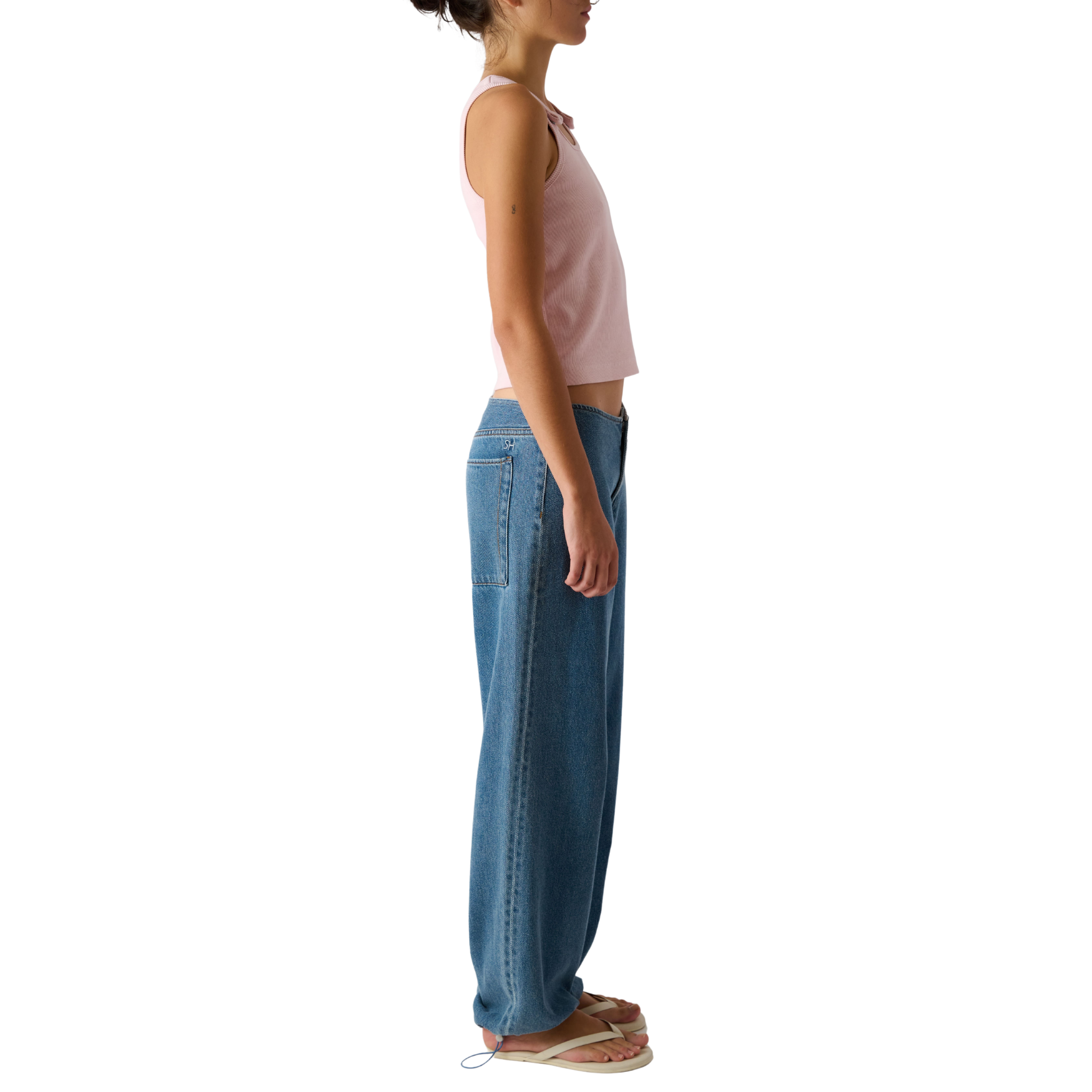 Still Here Womens Sport Jean in Classic Blue-Classic Blue