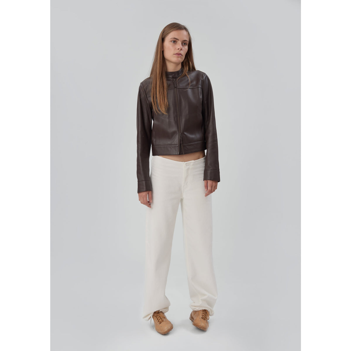 Still Here Womens Sport Jean in Milk - Milk