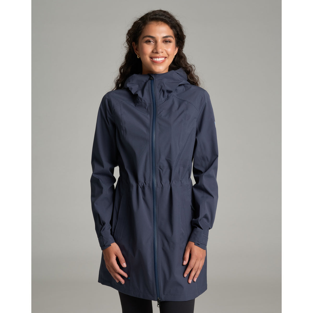 Kuhl Womens Stretch Voyagr Trench - Dark Twilight
