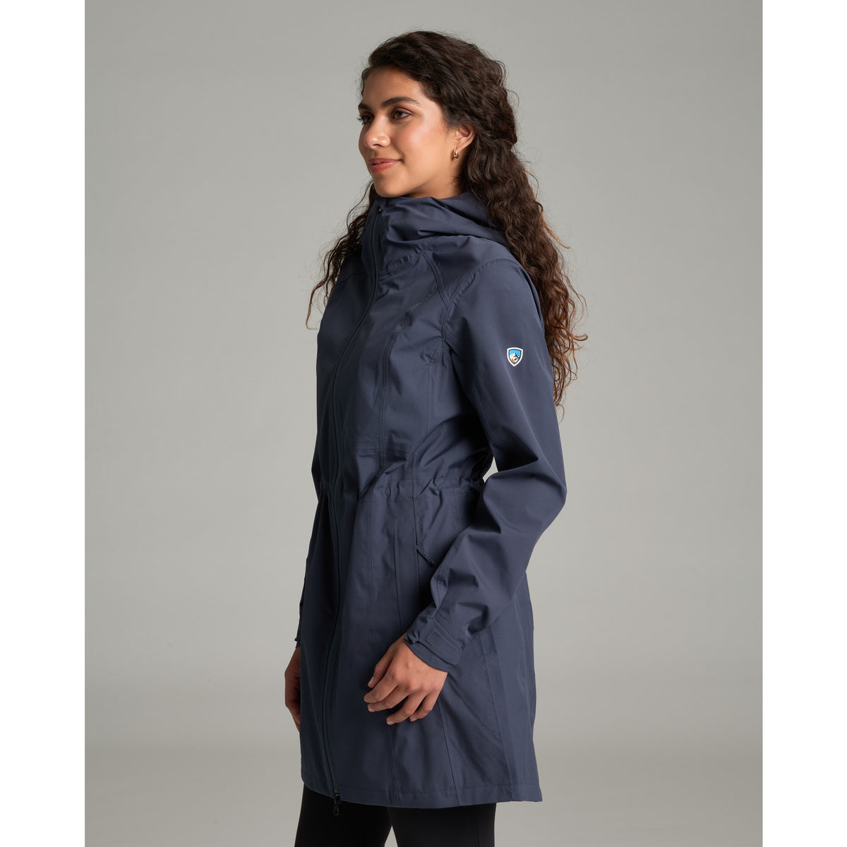 Kuhl Womens Stretch Voyagr Trench - Dark Twilight