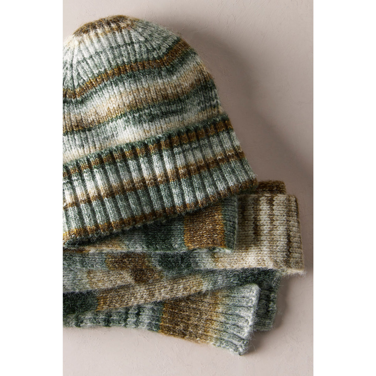 Free People Womens Stripe Set - Green Combo