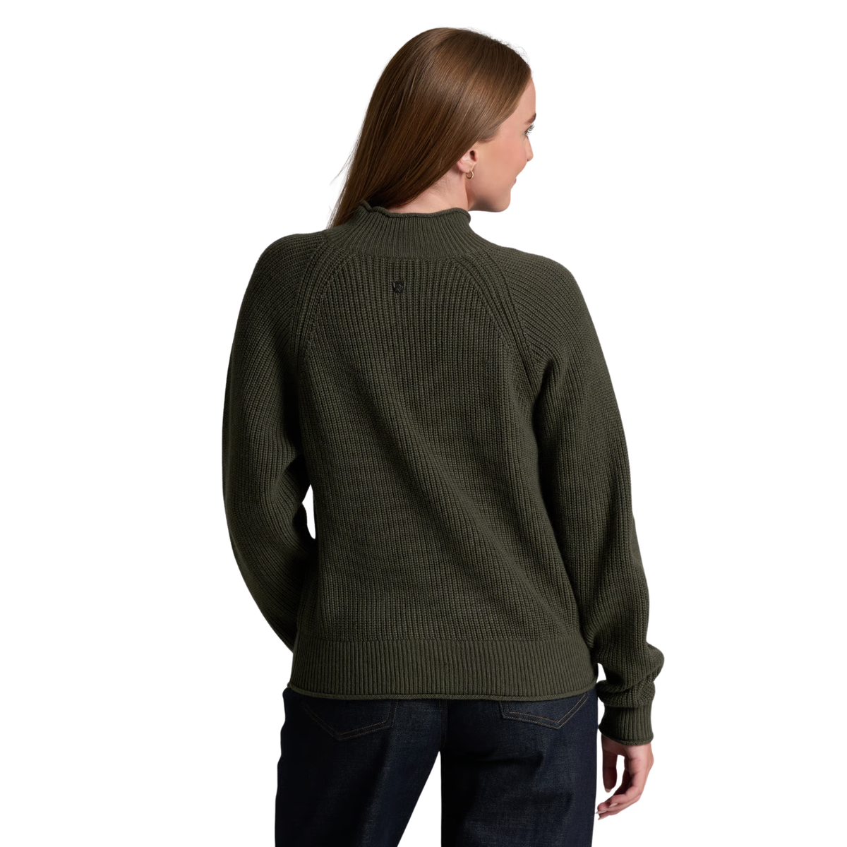 Kuhl Womens Strova Roll Neck Sweater-Rosemary