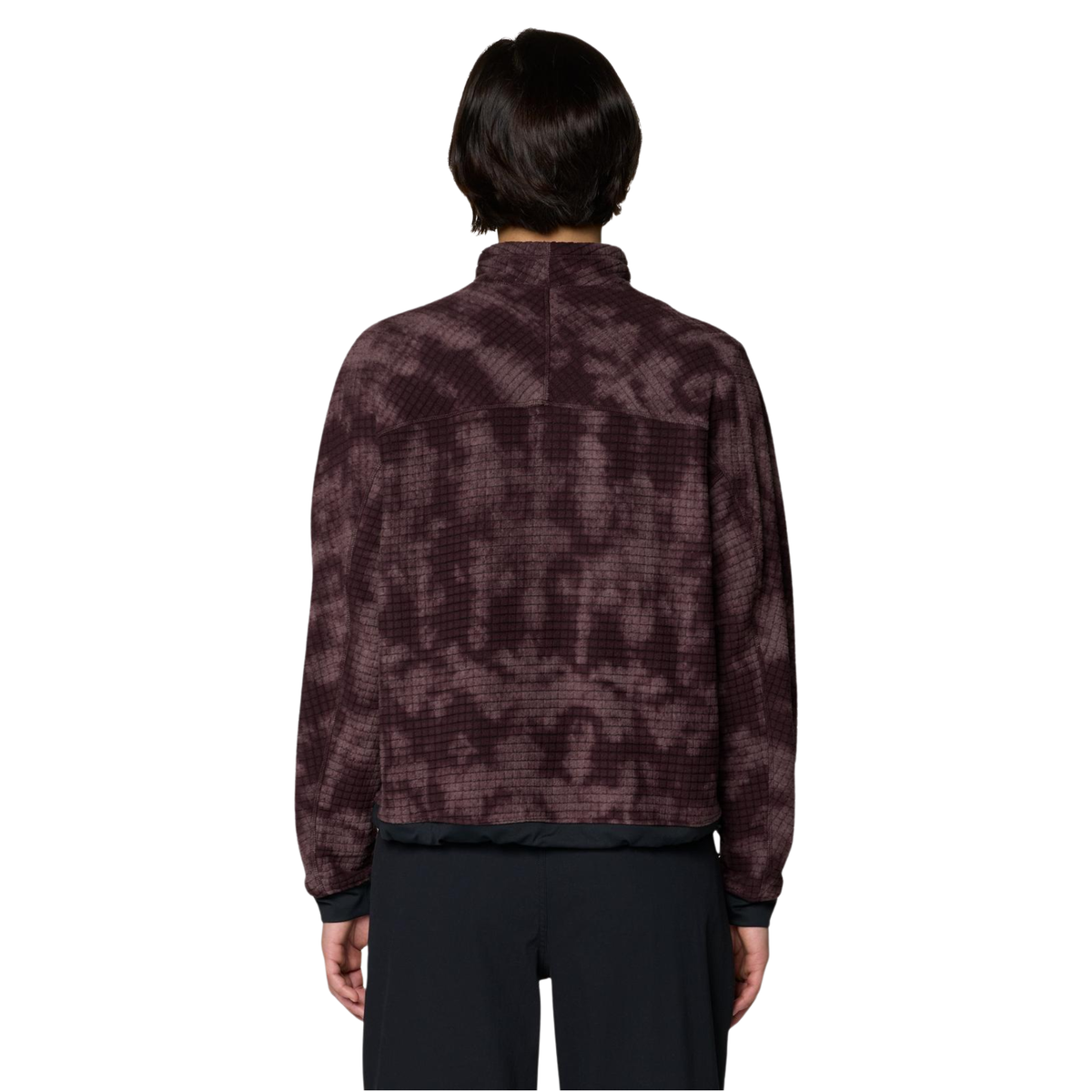Mountain Hardwear Womens Summit Grid Big Grid Half Zip-Deep Mulberry 
