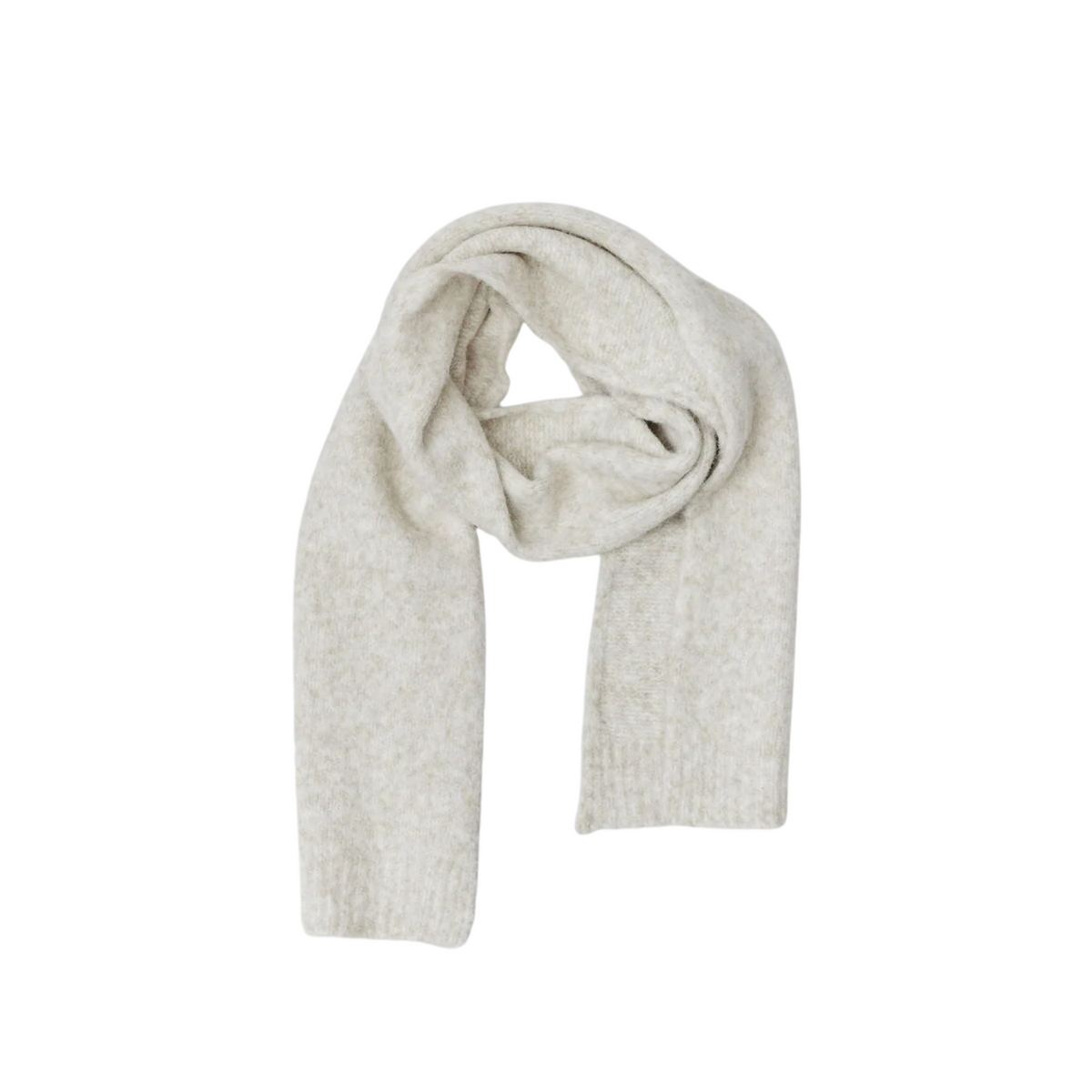 Hat Attack Womens Summit Knit Scarf-Oat