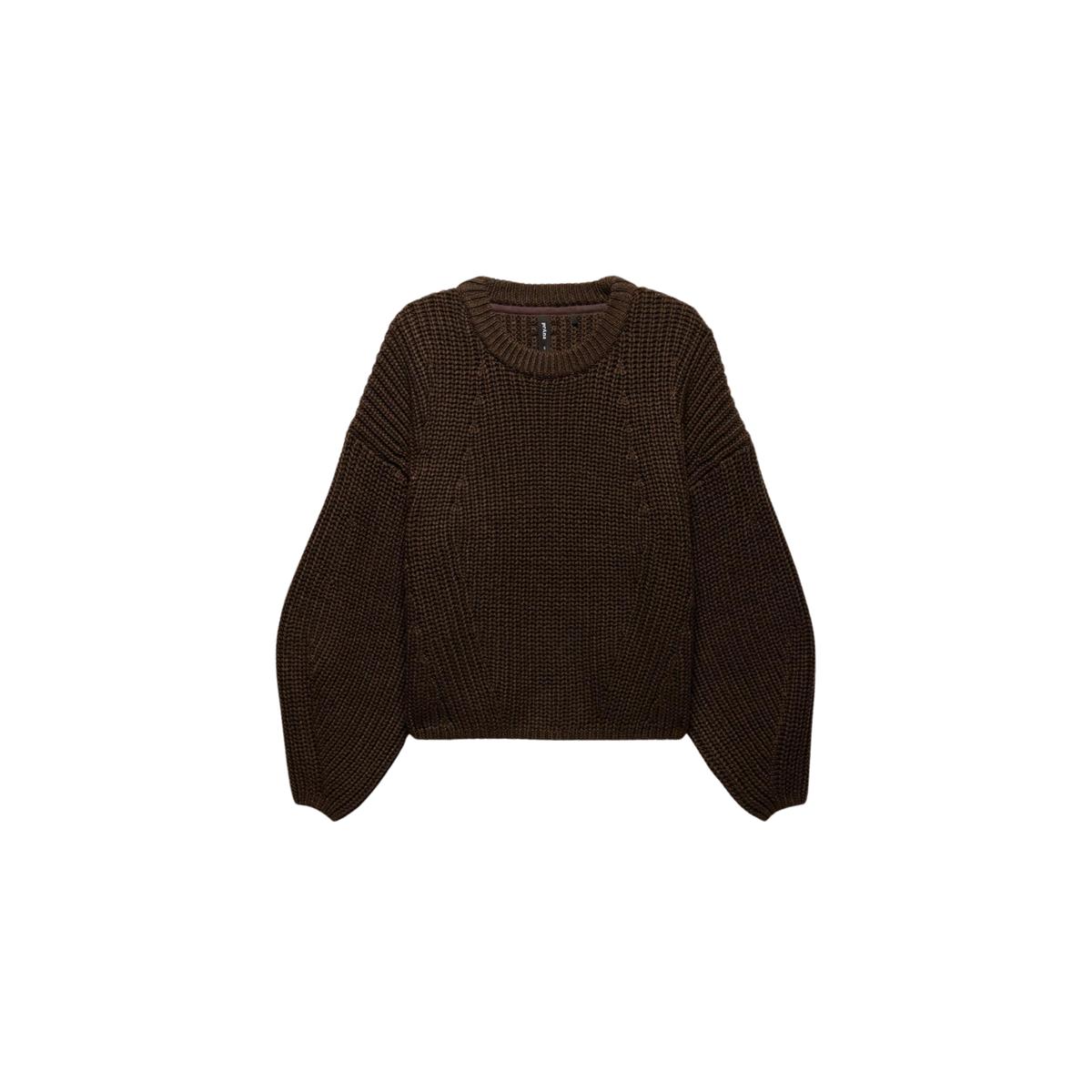 Parna Womens Sunday River Crewneck Sweater-Dark Roast