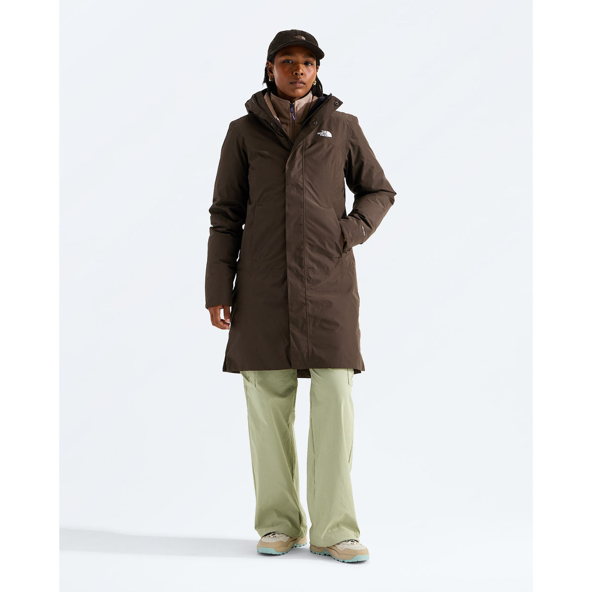 The North Face Womens Suzanne Triclimate 2.0 - Dark Chestnut/Garnet