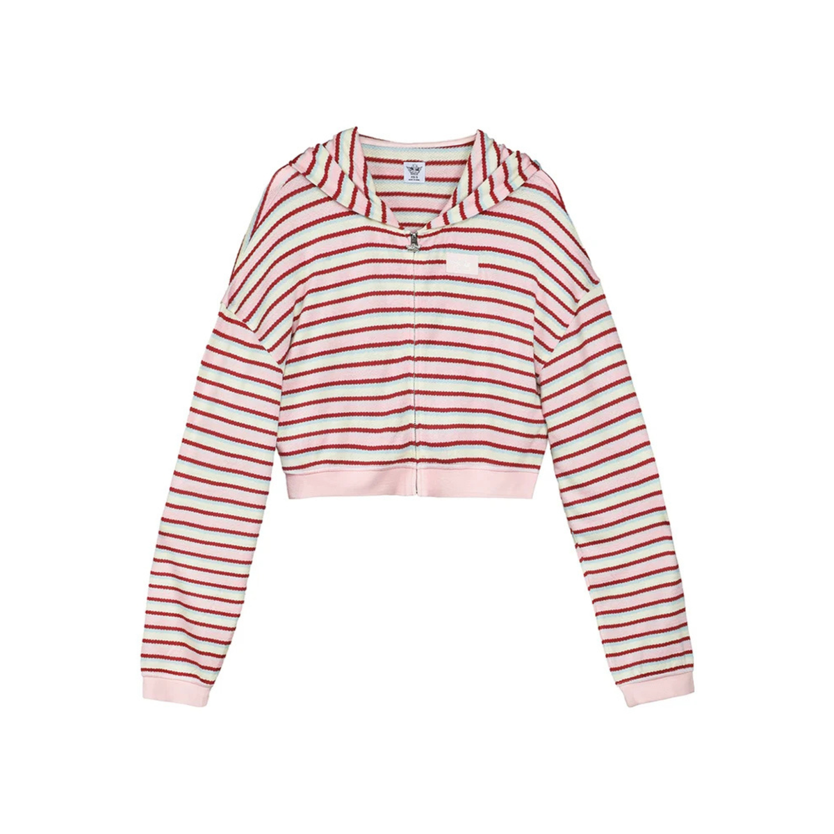 Boys Lie Womens Sweet Treat Alex Zip-Up-Pink Multi