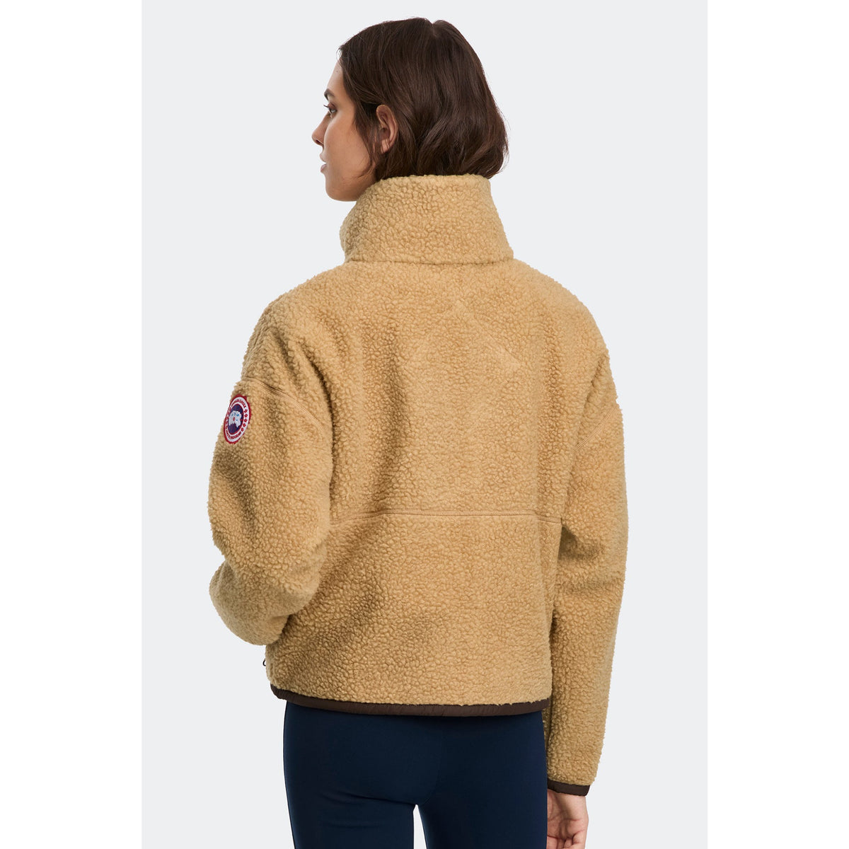 Canada Goose Womens TBC Simcoe Fleece Zip-up Sweater