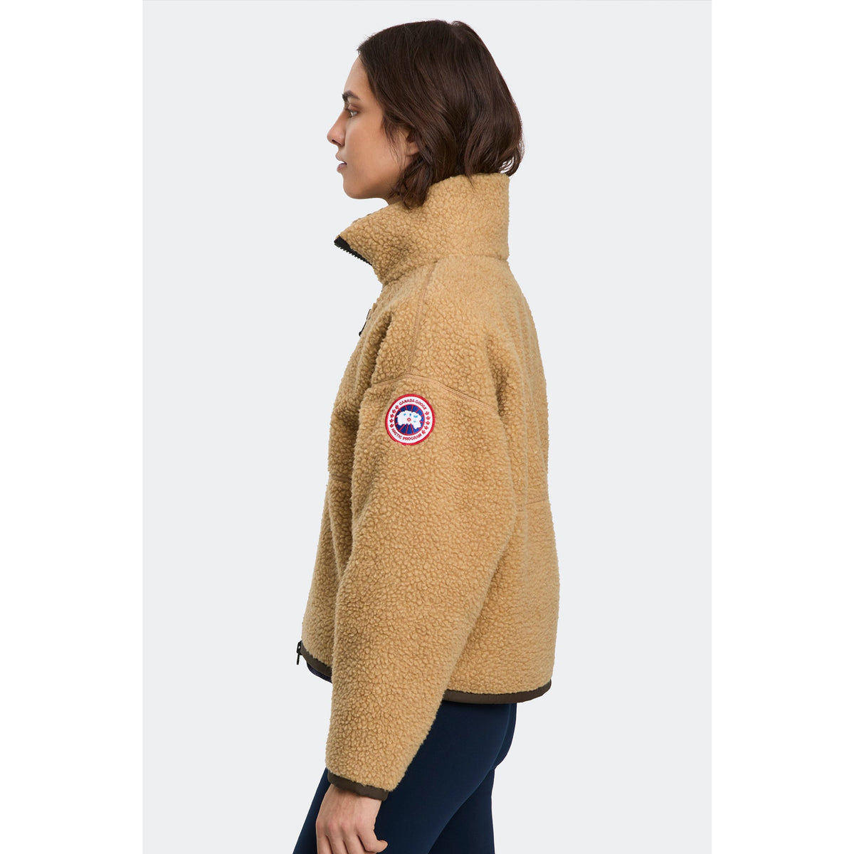 Canada Goose Womens TBC Simcoe Fleece Zip-up Sweater