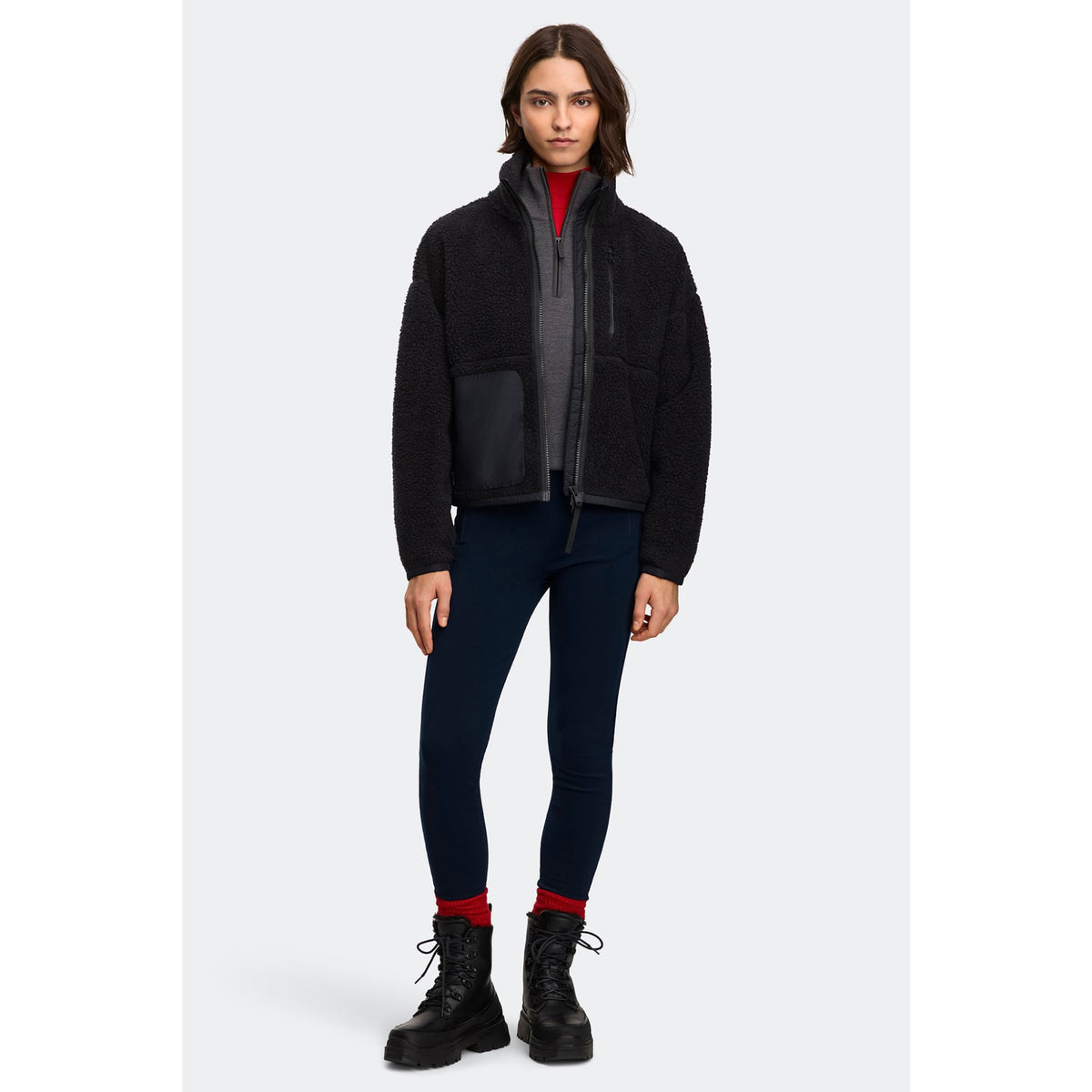 Canada Goose Womens TBC Simcoe Fleece Zip-up Sweater