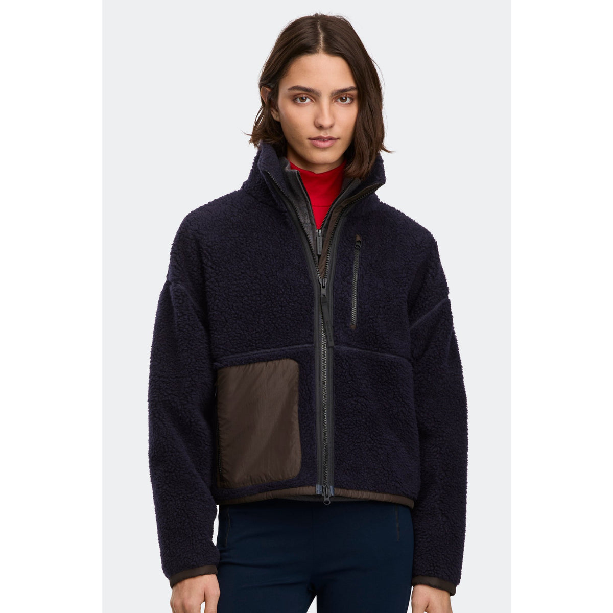 Canada Goose Womens TBC Simcoe Fleece Zip-up Sweater