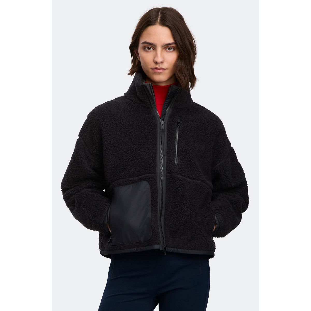 Canada Goose Womens TBC Simcoe Fleece Zip-up Sweater