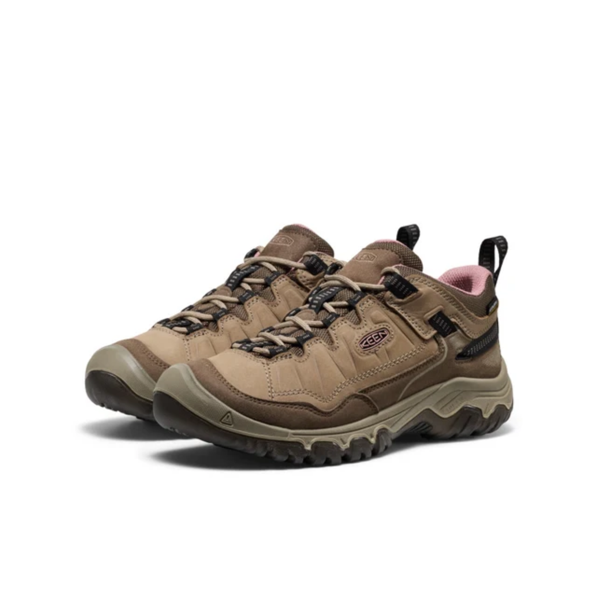 Keen Womens Targhee IV WP in Brindle/Nostalgia Rose