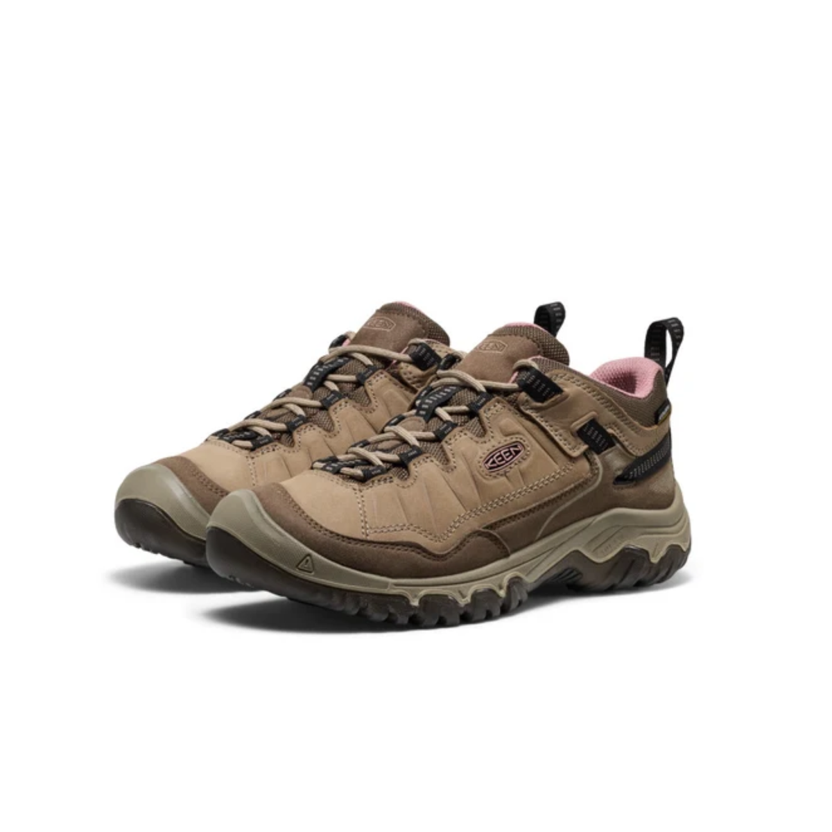 Keen Womens Targhee IV WP in Brindle/Nostalgia Rose