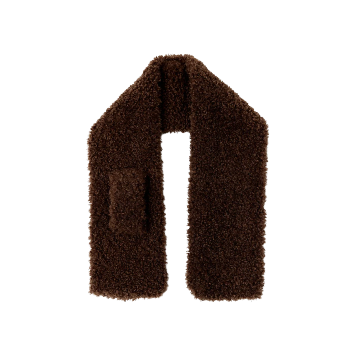 Hat Attack Womens Teddy Sherpa Pull Through-Brown
