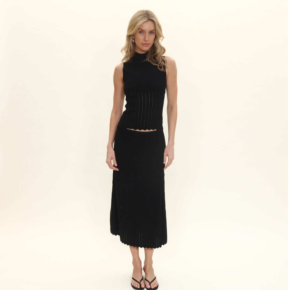 Solid & Striped Womens The Amara Top-Noir