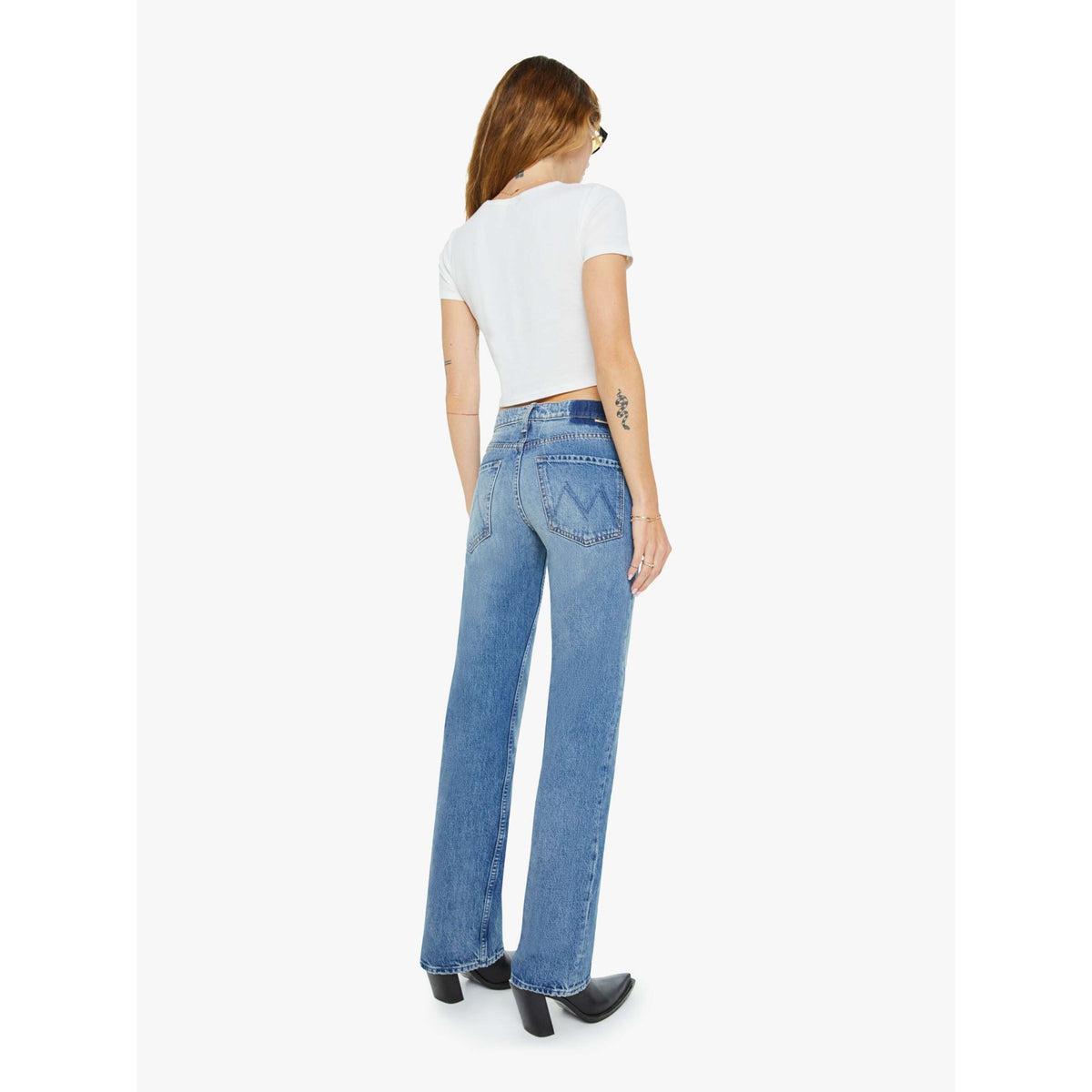 Mother Womens The Reifler Jean - Early Blue