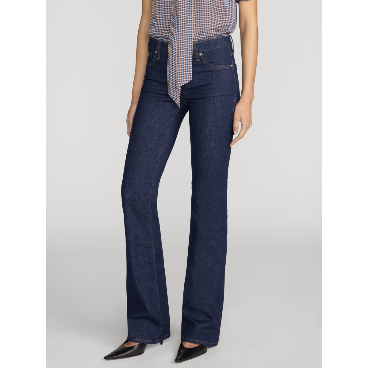 Frame Denim Womens The Rodeo in Rinse