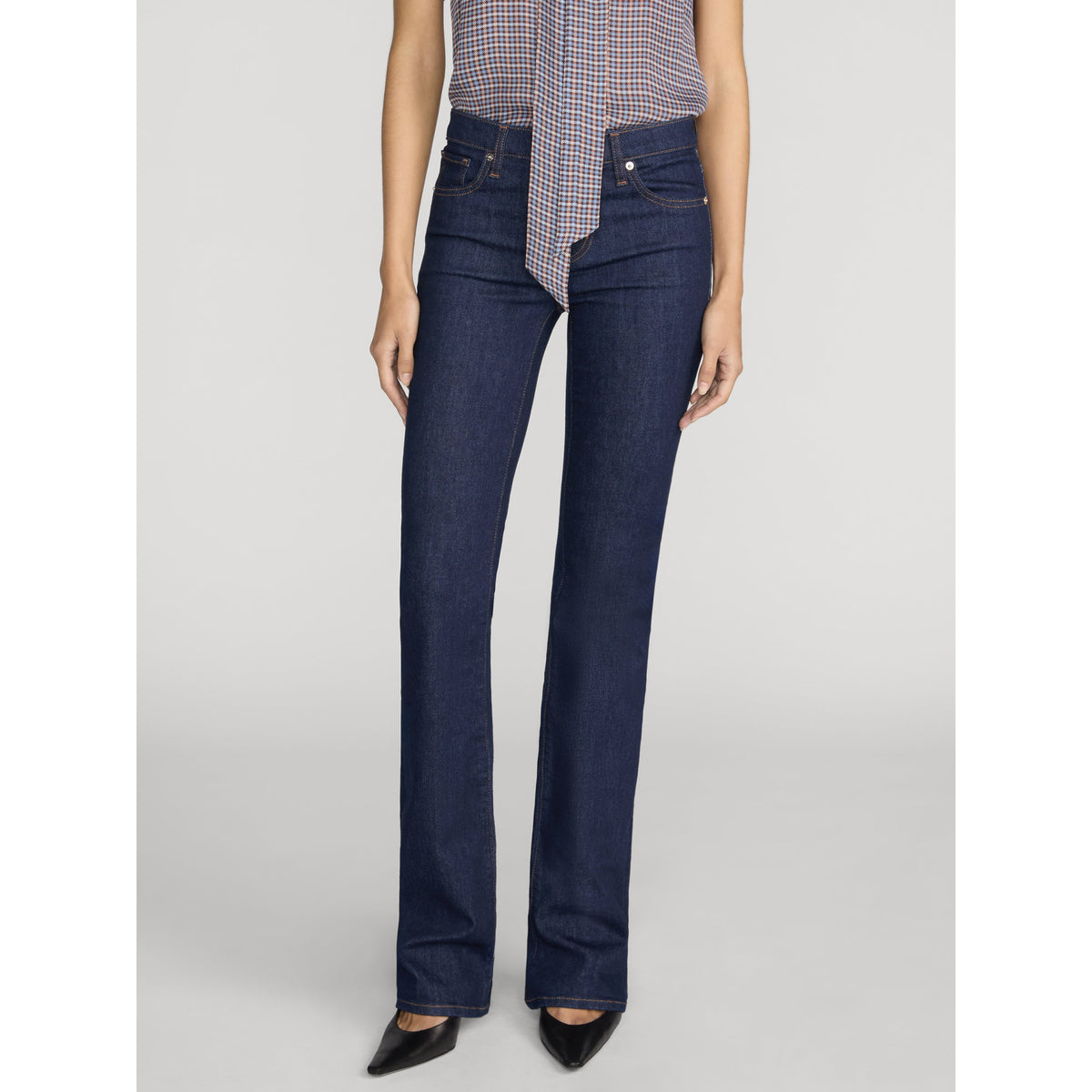 Frame Denim Womens The Rodeo in Rinse