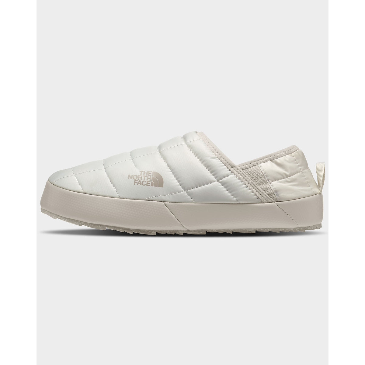 The North Face Womens ThermoBall Traction Mule V - 32F_Gardenia White/Silver Grey