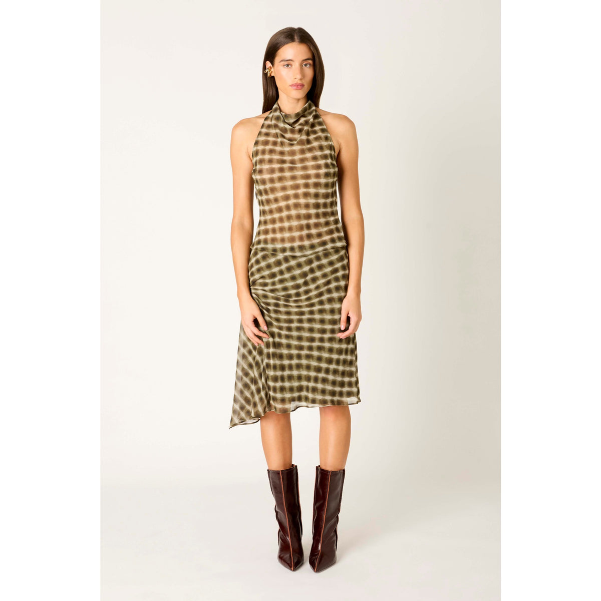 Nia Womens Titania Top- Olive
