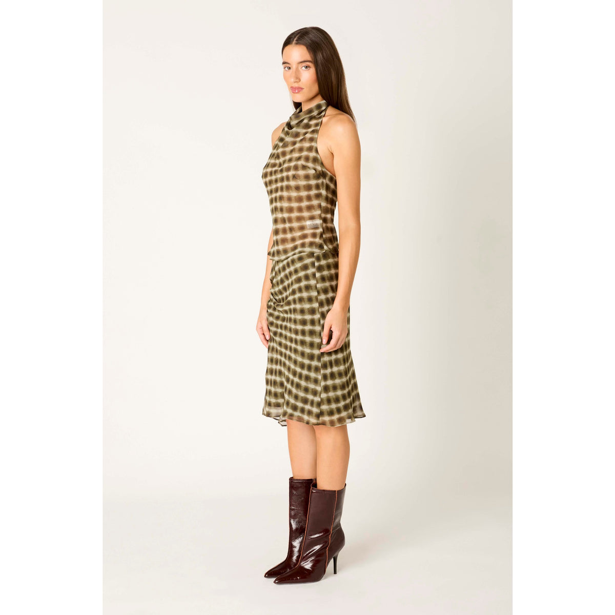 Nia Womens Titania Top- Olive