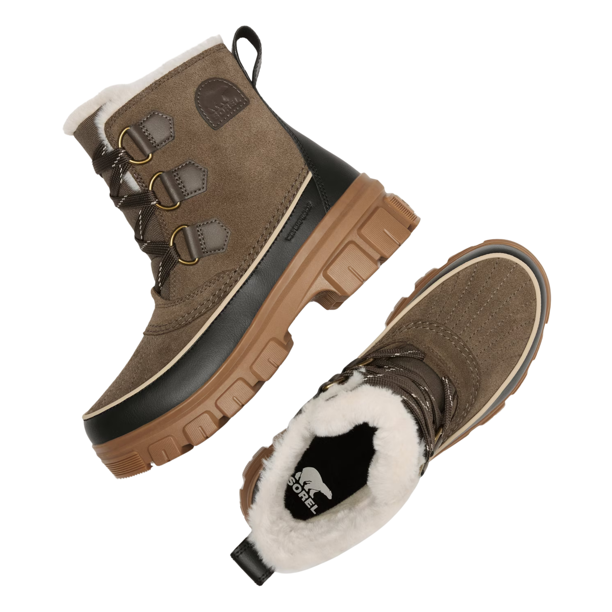Sorel Womens Tivoli V WP-Curry, Black