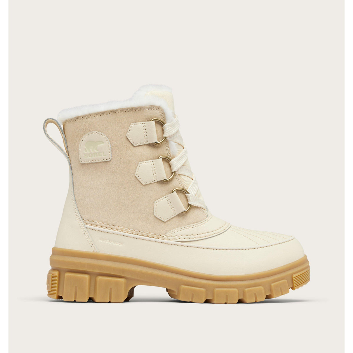 Sorel Womens Tivoli V WP - Honey White, Sea Salt