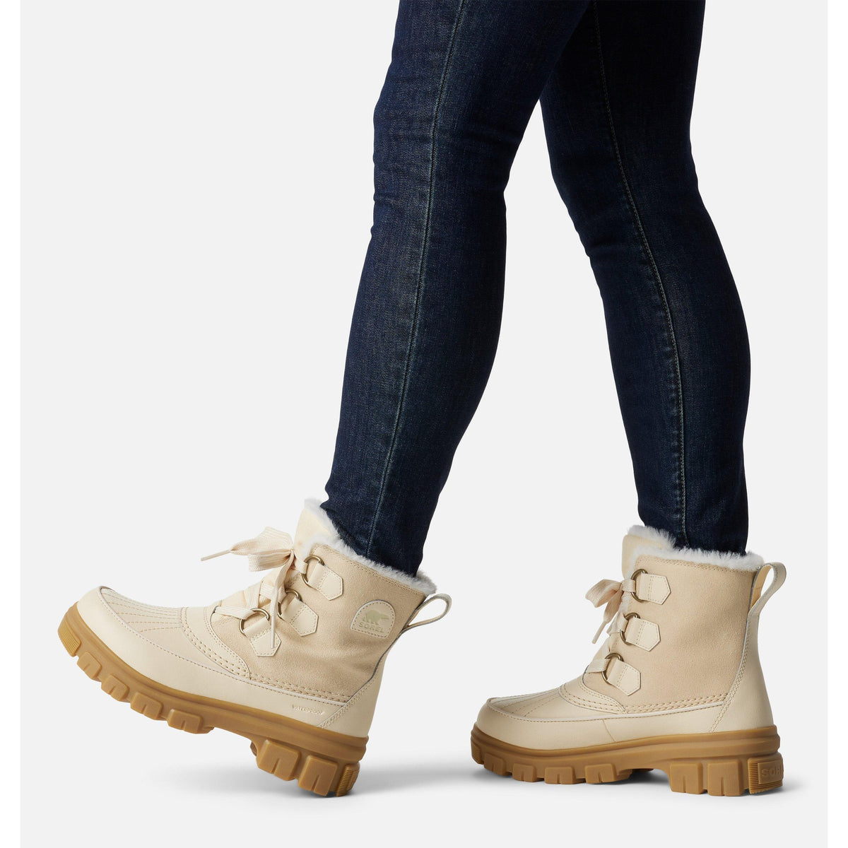 Sorel Womens Tivoli V WP - Honey White, Sea Salt