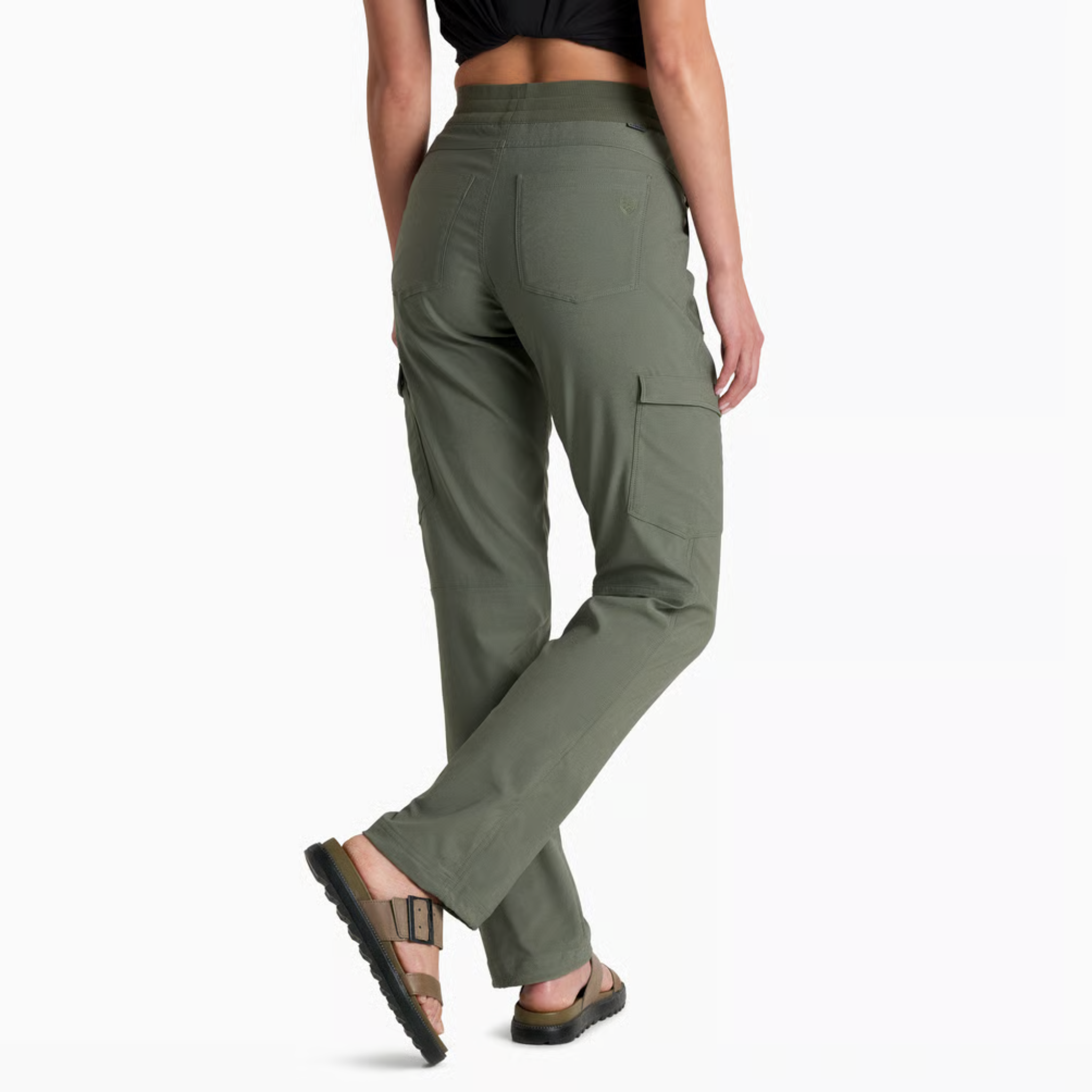 Kuhl Womens Trekr Straight Pant-Olive