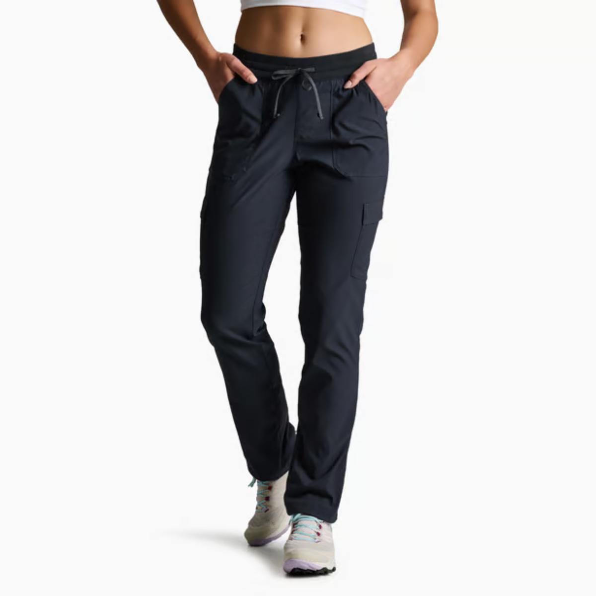 Kuhl Womens Trekr Straight Pant-Black