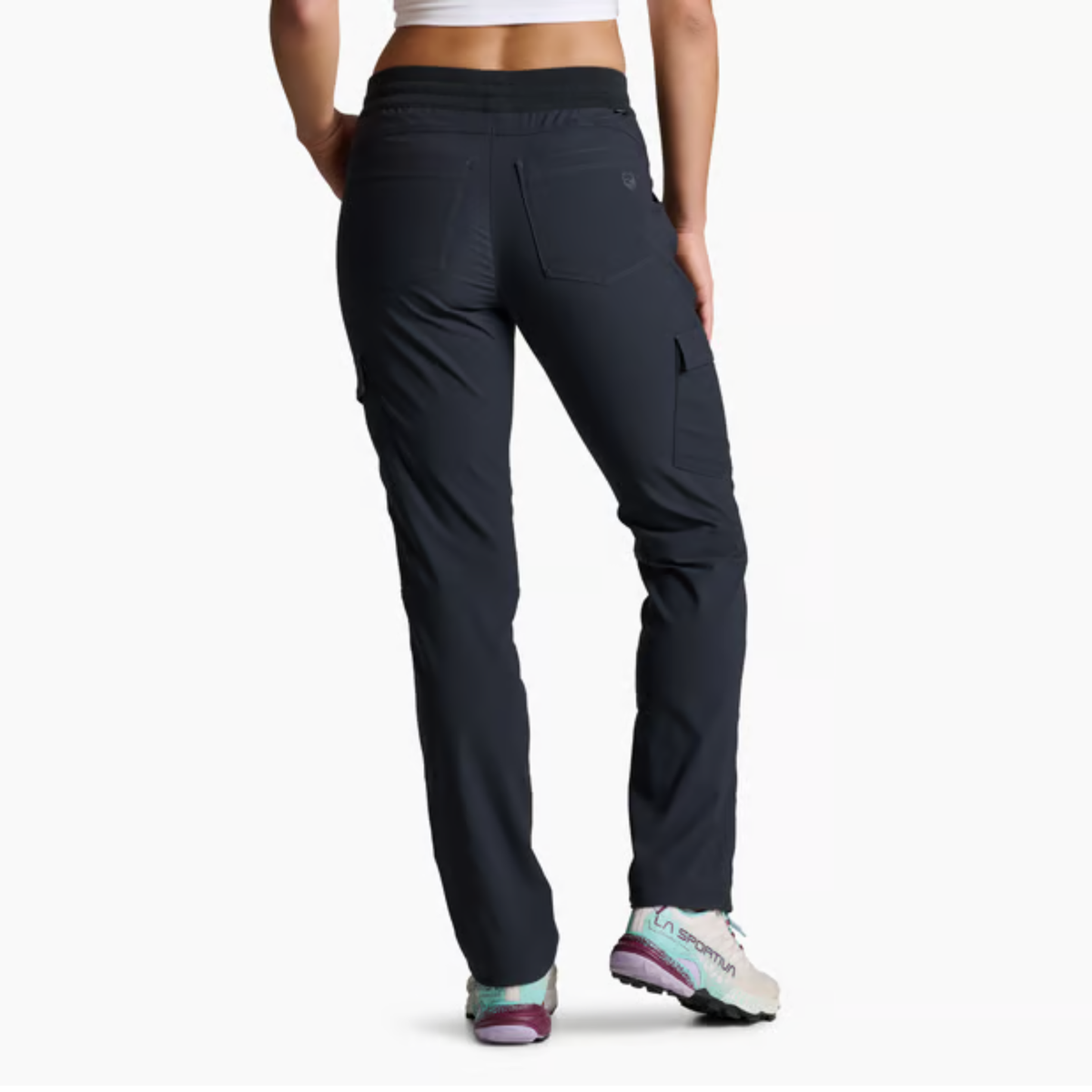 Kuhl Womens Trekr Straight Pant-Black