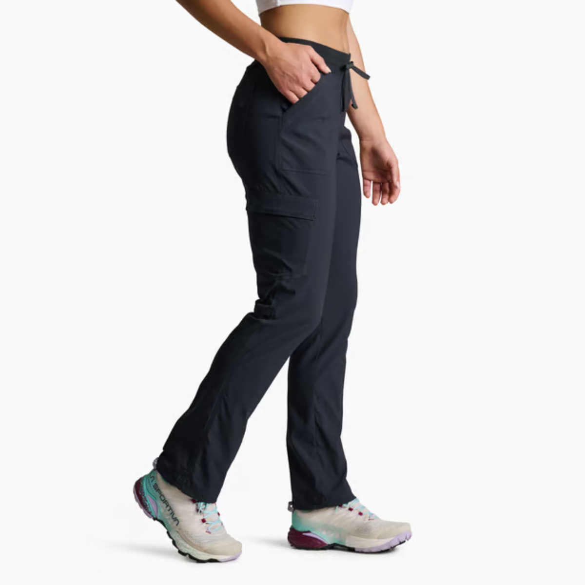 Kuhl Womens Trekr Straight Pant-Black