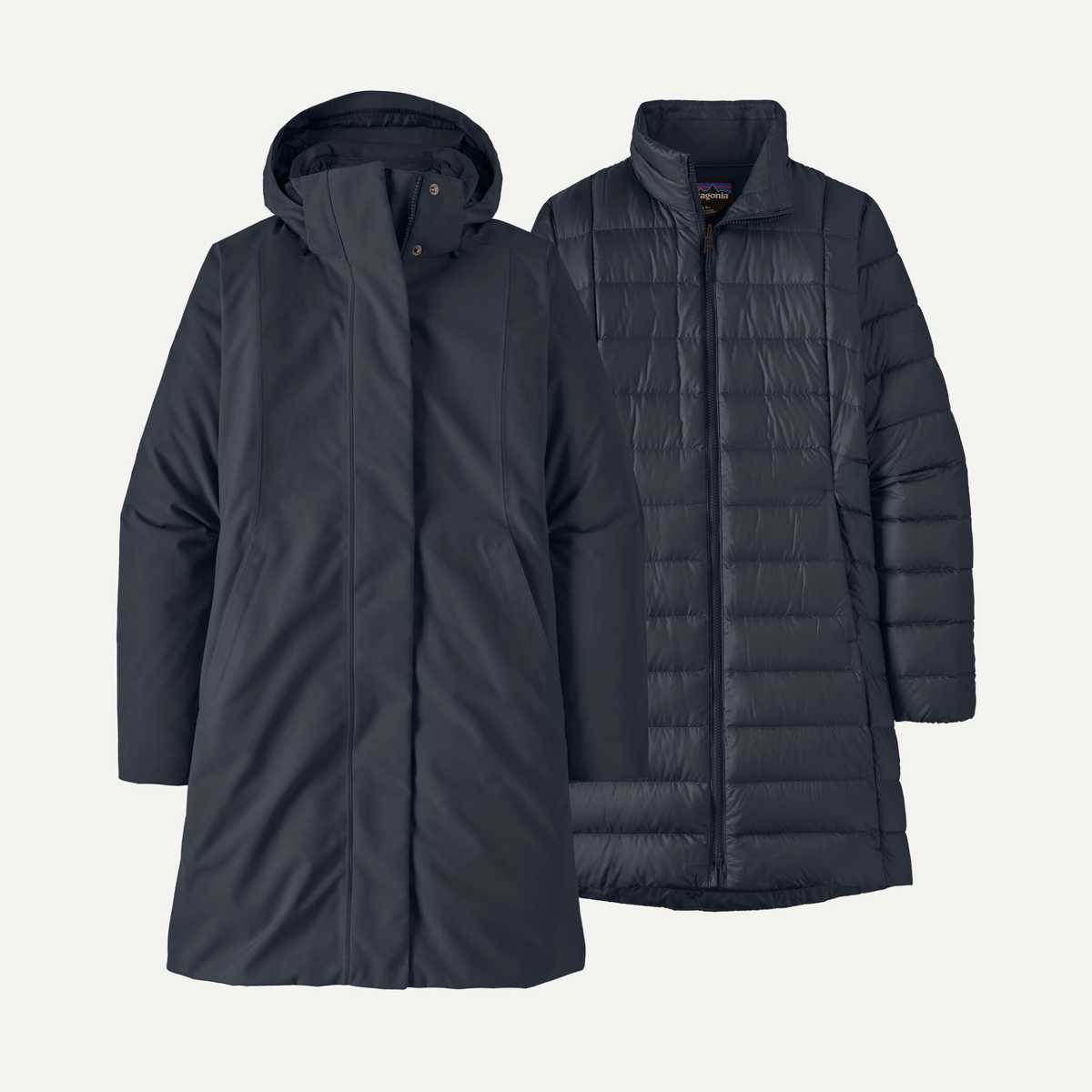 Patagonia Womens Tres 3-in-1 Parka F25- Smolder Blue