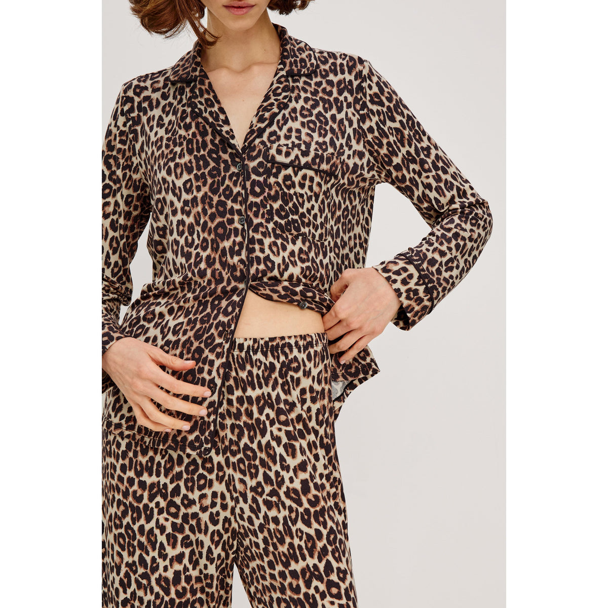 Rails Womens Varra Pajama Set in Brown Nala