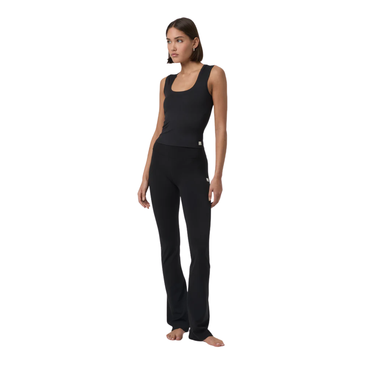Vuori Womens Vuori AllTheFeels Slim Flare-Black