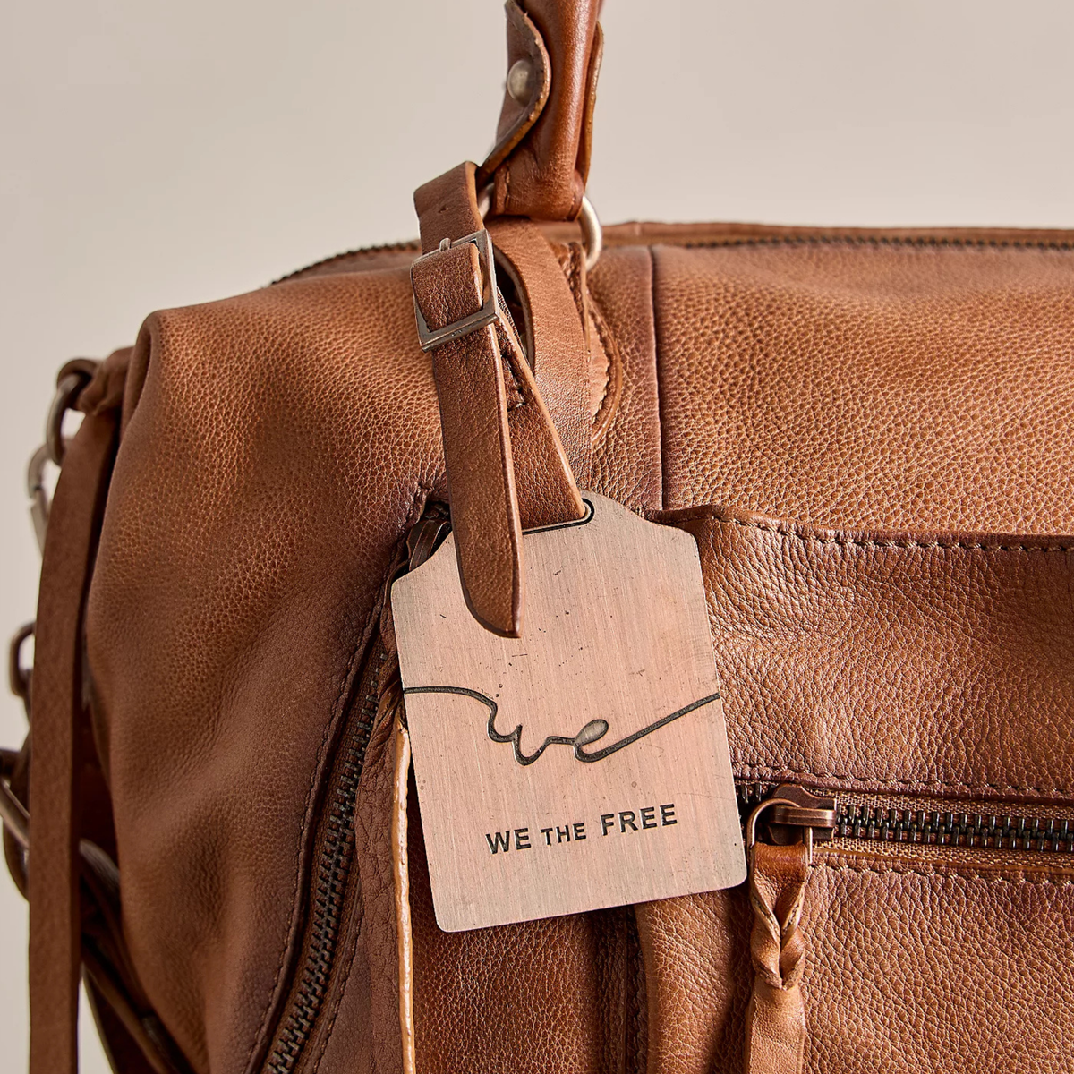Free People Womens WTF Baby Emerson Bag-Saddle
