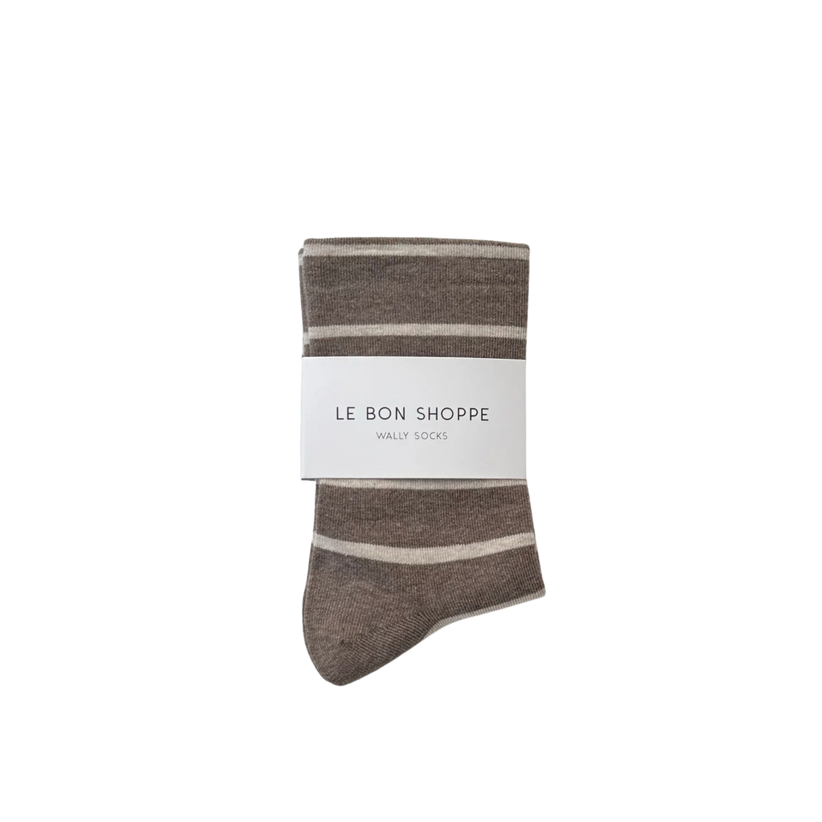Le Bon Shoppe Womens Wally Socks-Mocha