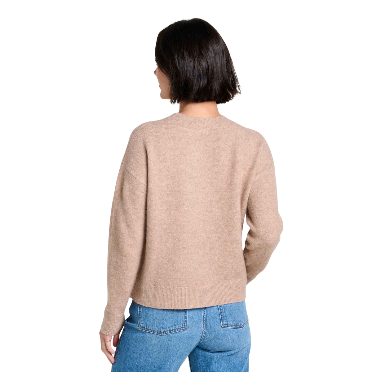 Toad & Co Womens Wasatch Crew Sweater-Cattail Jacquard
Pattern