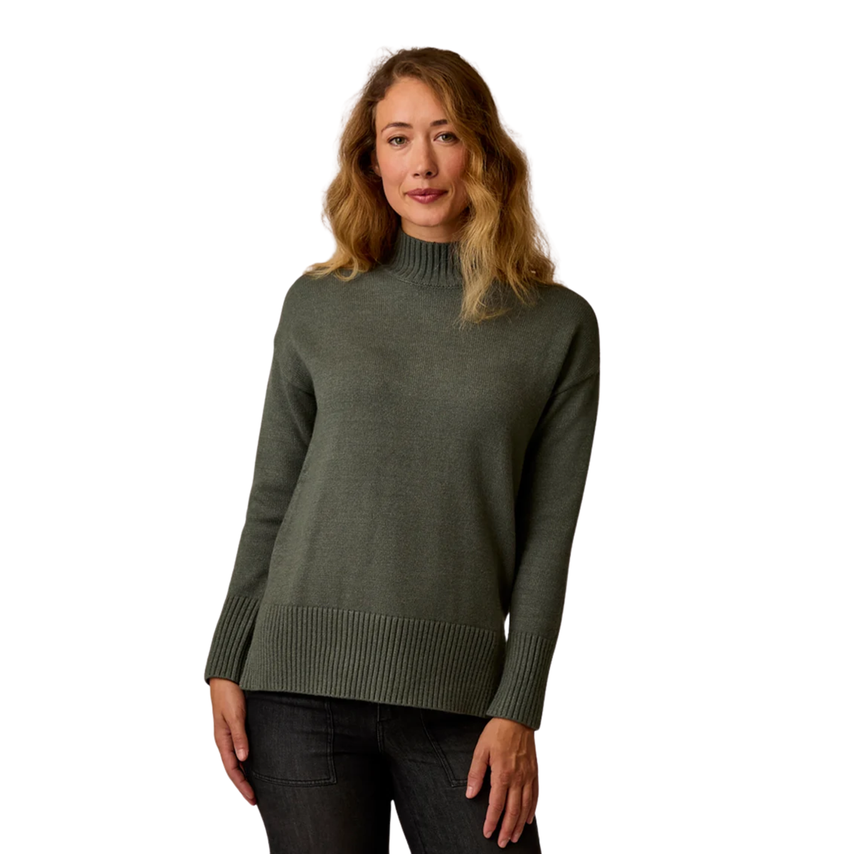Carve Design Womens Woodward Sweater-Hazel Heather