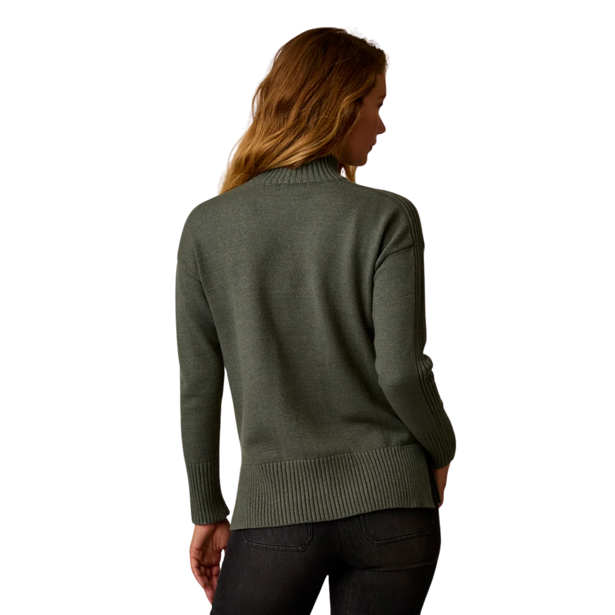 Carve Design Womens Woodward Sweater-Hazel Heather