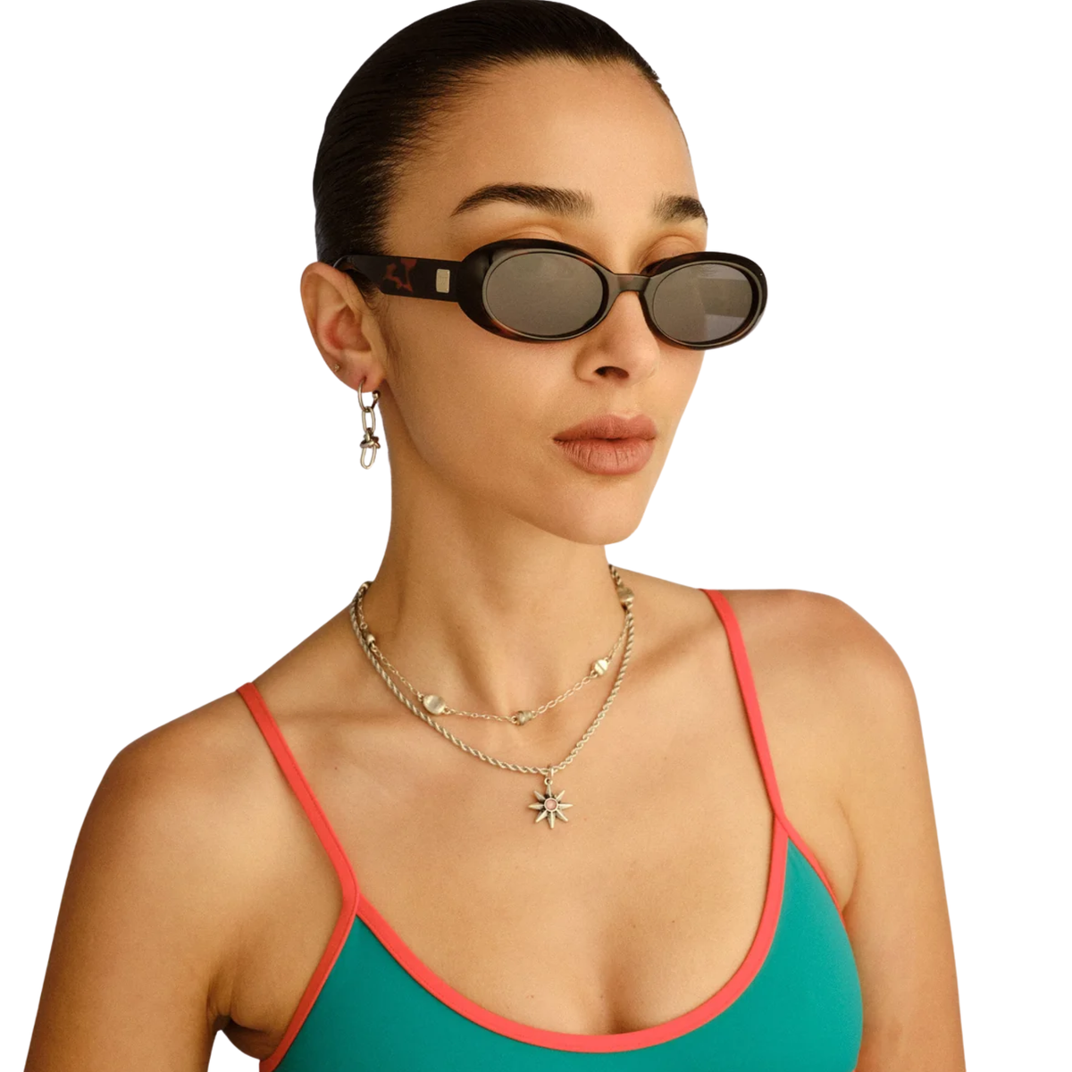 Le Specs Womens Work It Sunglasses- Dark Tort