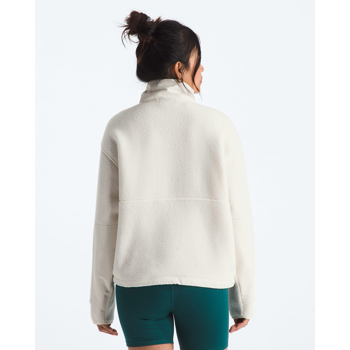 The North Face Womens Yumiori Off Peak Full Zip Jacket - White Dune