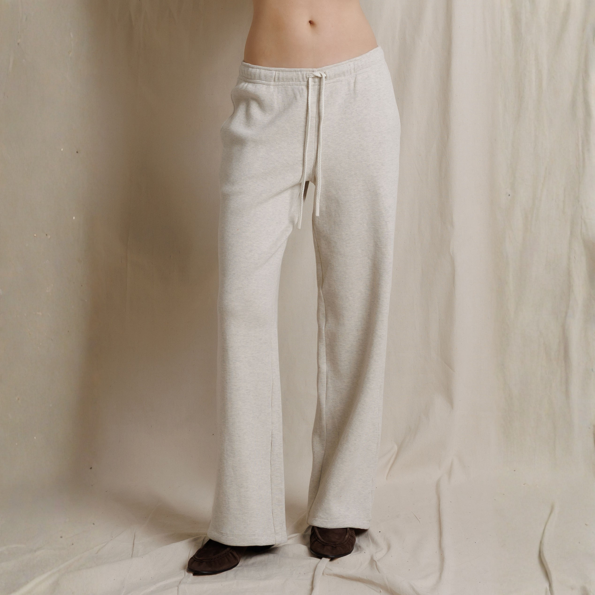 Perfect White Tee Womens Zadie Pant-Oatmeal