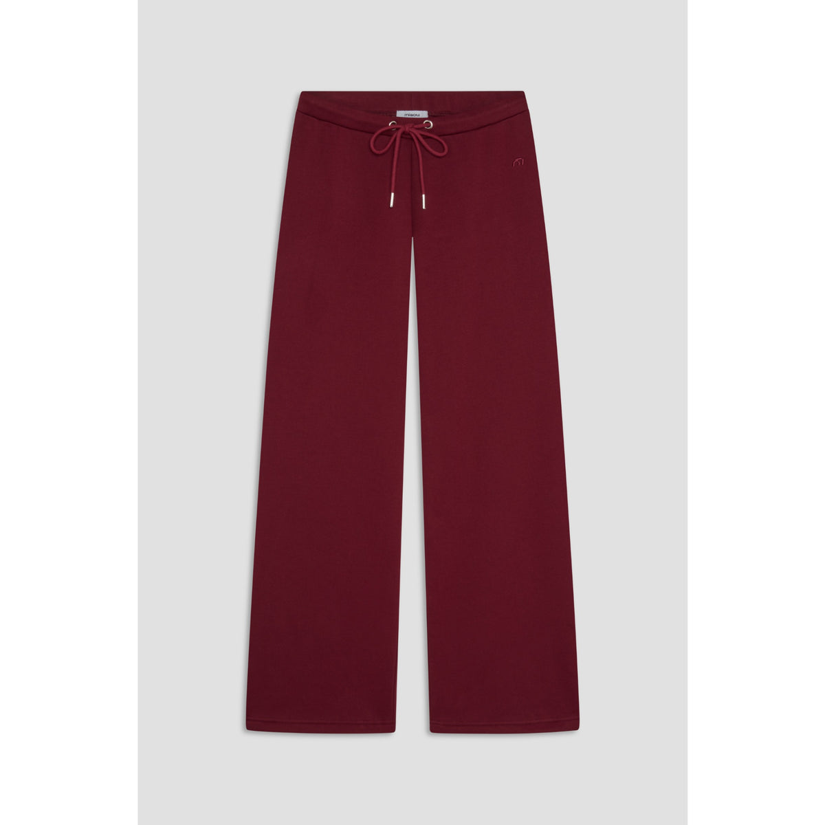 Miaou Womens Zane Sweatpant in Burgundy - Burgundy