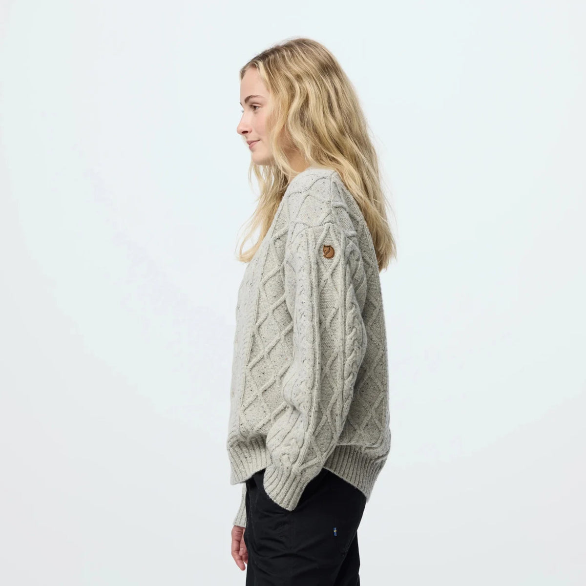 Fjallraven Womens Ãƒâ€“vik Cable Knit