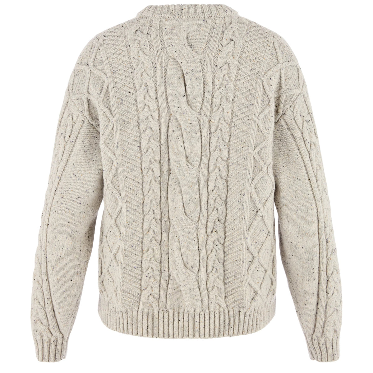 Fjallraven Womens Ãƒâ€“vik Cable Knit - Chalk White