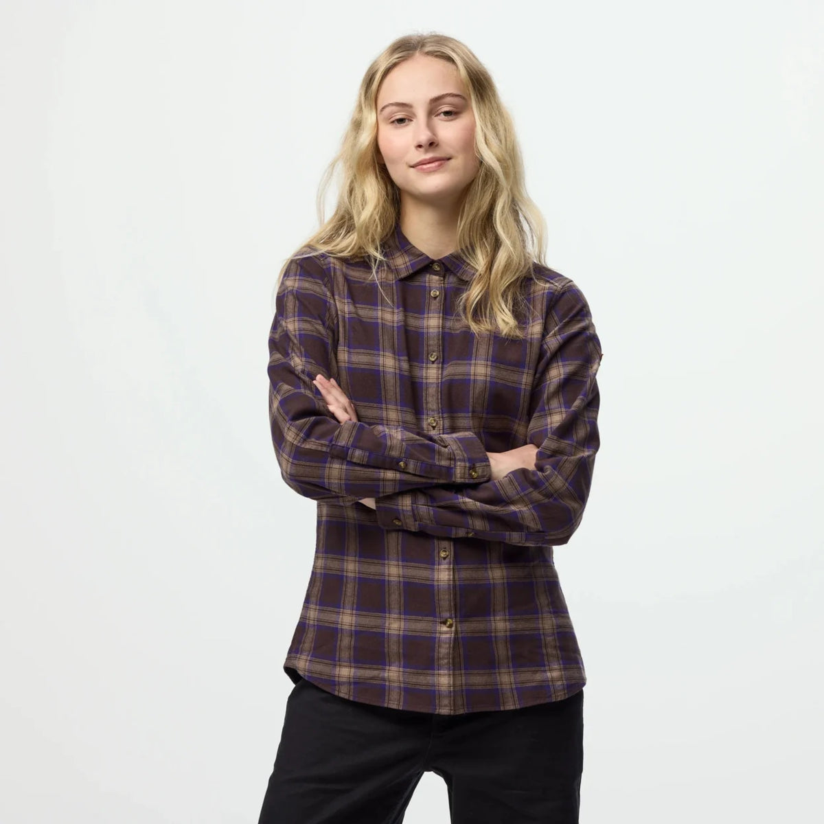 Fjallraven Womens Ãƒâ€“vik Classic Flannel Shirt