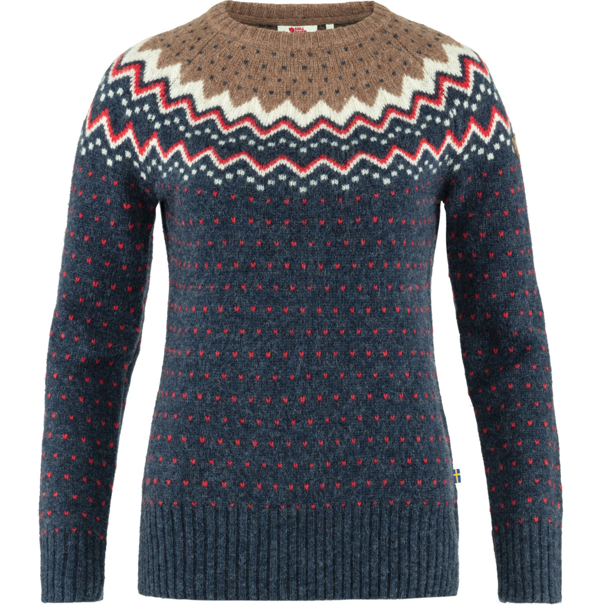 Fjallraven Womens Ãƒâ€“vik Knit Sweater - Navy