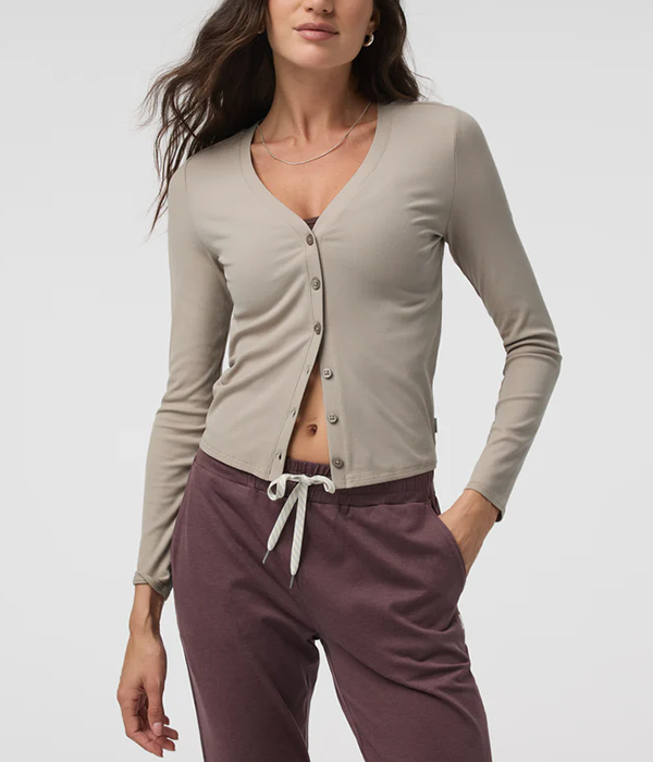 Womens L/S Pose Cardigan